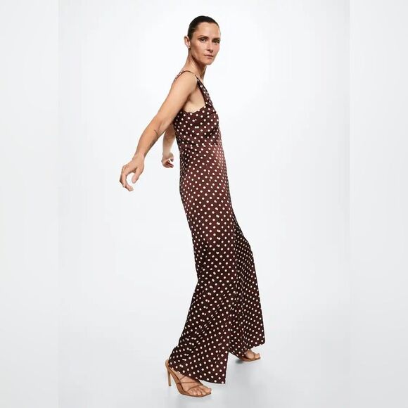 Mango Polka-dot print jumpsuit - Picture 3 of 5